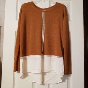 Lightweight brown sweater